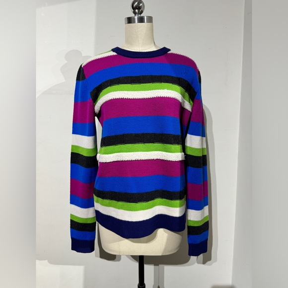 730$ JW ANDERSON SWEATER STRIPES WOOL SIZE SMALL - Picture 5 of 10